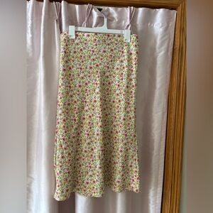 Floral Print Women's Skirt